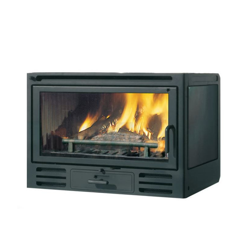 Wood insert Riga 54 V Edilkamin 9.6 kw forced ventilation