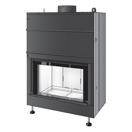 offerta Termocamino LIGHT 80-21S  Caminetti Montegrappa 21 kw caminetto idro
