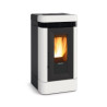 Lucia Plus Stufa a pellet 12 kw Bianca La Nordica Extraflame