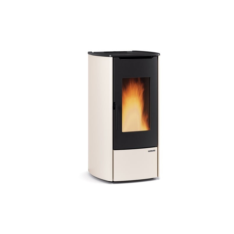 Thermostove Pellet Marina Idro H11 Avorio La Nordica Extraflame