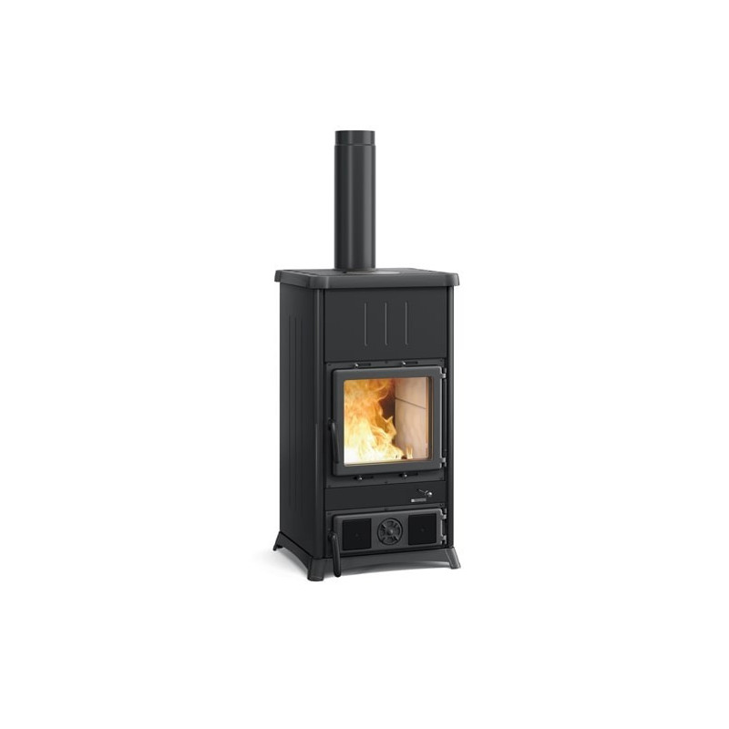 Concita 2.0 Steel Wood Stove Black 11,8 kw La Nordica Extraflame