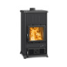 Fedora Steel Stufa a Legna Nera 8,3 kw La Nordica Extraflame