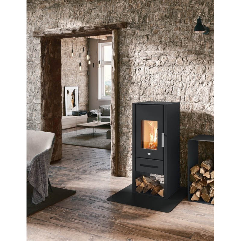 Livia Eva calor wood stove 8kw