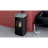 Pellet Stove Yana natural stone 6,9 KW Edilkamin - Mail for discount