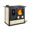 Cucina a Legna Rosa Sinistra Reverse VST.16 Liberty Panna 8,2 kw La Nordica Extraflame