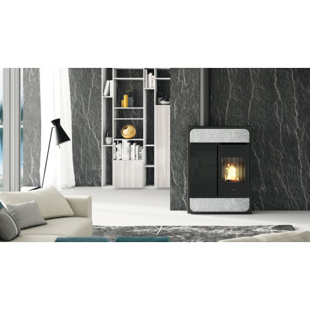 Pellet Stove Bild ATC Up Petra 9,1 Kw Edilkamin
