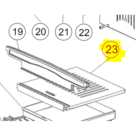 griglia ghisa inserto 70 La Nordica