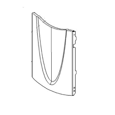 porta nera Graziosa Extraflame