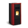 Giusy 5.0 stufa e pellet 7 Kw Bordeaux La Nordica Extraflame