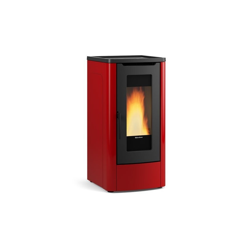 Dahiana 5.0 pellet stove bordueaux 10 kw La Nordica Extraflame