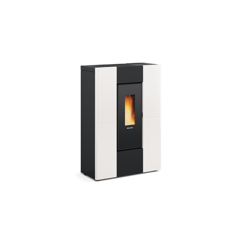 Marilena Plus 5.0 stufa a pellet bianca 8 kw La Nordica Extraflame