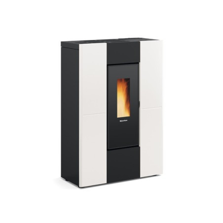 Marilena Plus 5.0 stufa a pellet bianca 8 kw La Nordica Extraflame