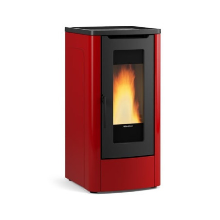 Dahiana Plus 5.0 stufa a pellet Bordeuax 10 Kw La Nordica Extraflame