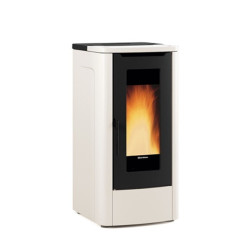 Teorema Plus 5.0 stufa a pellet Avorio 12 Kw la Nordica Extraflame