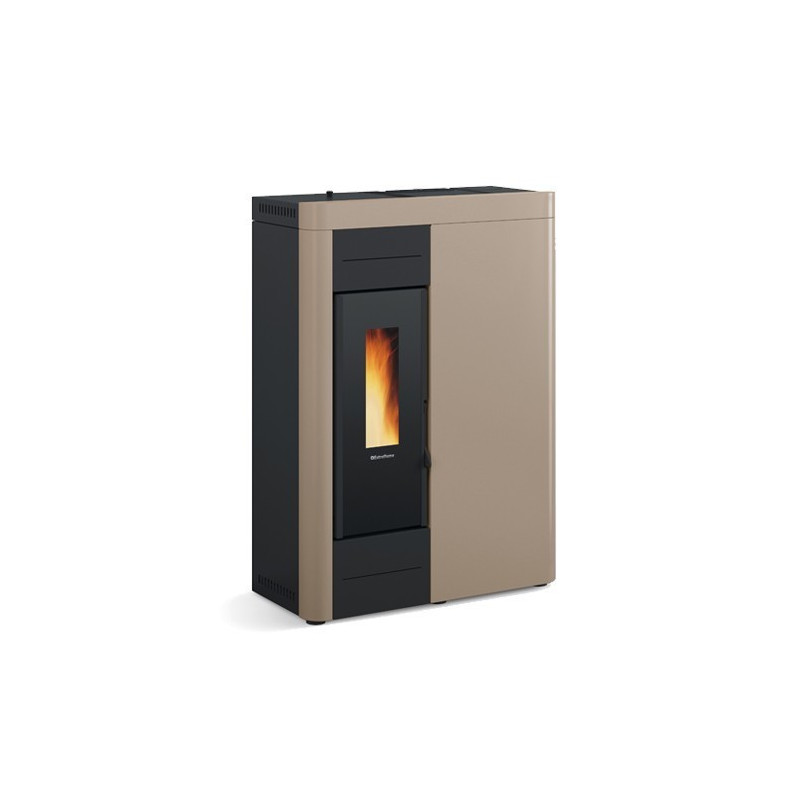 Virna Idro Termostufa a Pellet Tortora 14,5 Kw La Nordica Extraflame