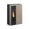 Virna Idro pellet thermostove tortora 14,5 kw la Nordica Extraflame