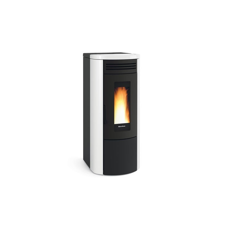 Costanza Idro 5.0 pellet thermostove bianca 16 Kw La Nordica Extraflame