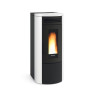 Costanza Idro 5.0 pellet thermostove bianca 16 Kw La Nordica Extraflame