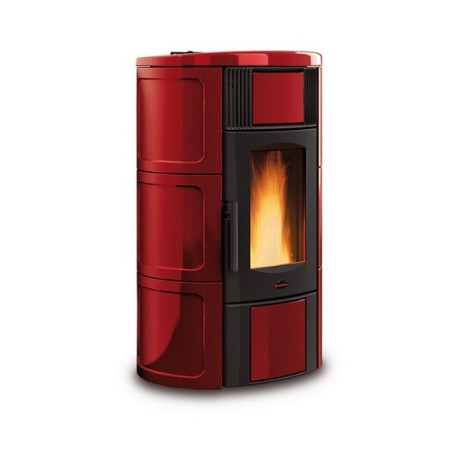 Iside Idro 5.0 termostufa a pellet Bordeuax 18,1 kw La Nordica Extraflame