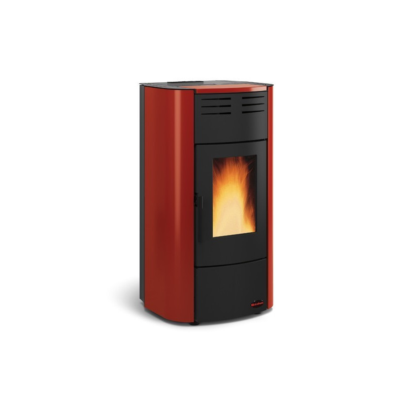 Raffaella Idro H15 5.0 termostufa a pellet Bordeaux 18,1 Kw La Nordica Extraflame