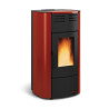 Raffaella Idro H15 5.0 pellet thermo stove Bordeaux 18,1 Kw La Nordica Extraflame