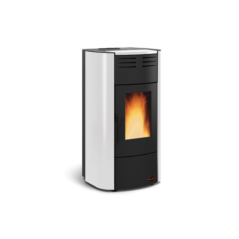 Raffaella Idro H15 5.0 pellet thermo stove white 18,1 Kw La Nordica Extraflame