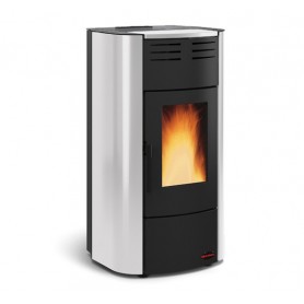 Raffaella Idro H15 5.0 pellet thermo stove grey 18,1 Kw La Nordica Extraflame