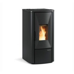 Lina Top stufa a pellet Nera 7 Kw La Nordica Extraflame