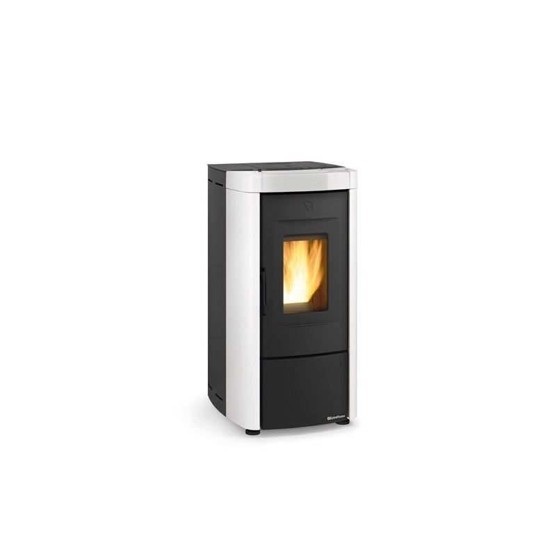 Moira Evo pellet stove bianca 7 kw La Nordica Extraflame