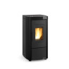 Moira Evo stufa a pellet nera 7 kw La Nordica Extraflame