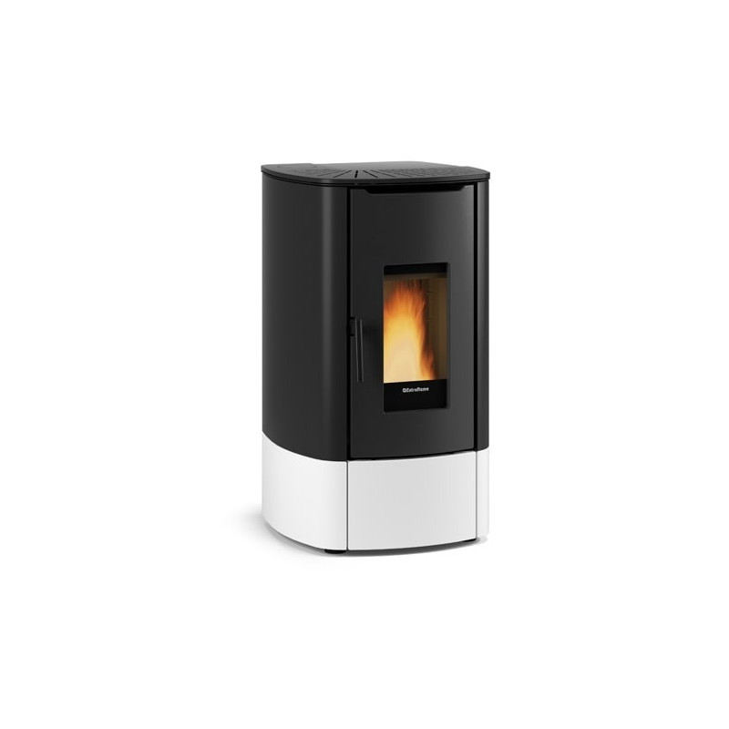 Angy Top pellet stove white 7 kw La Nordica Extraflame
