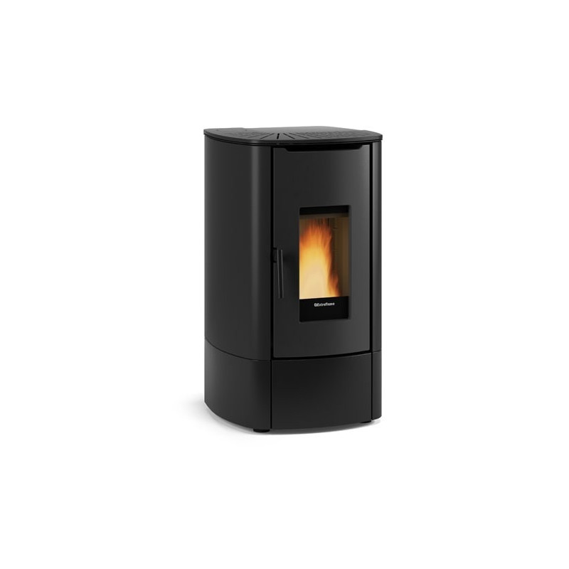 Angy Top stufa a pellet nera 7 kw La Nordica Extraflame