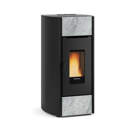 Mirka stufa a pellet in pietra 8 kw La Nordica Extraflame