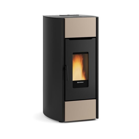 Mirka plus stufa a pellet tortora 8 kw La Nordica Extraflame