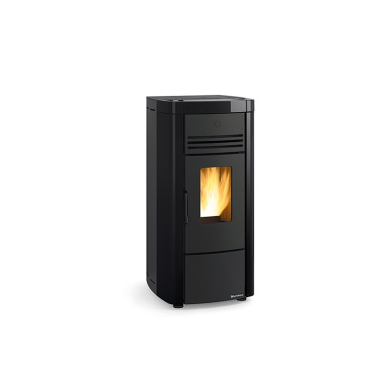 Angela Plus Evo stufa a pellet nera Ermetica 8 Kw La Nordica Extraflame - Info in negozio