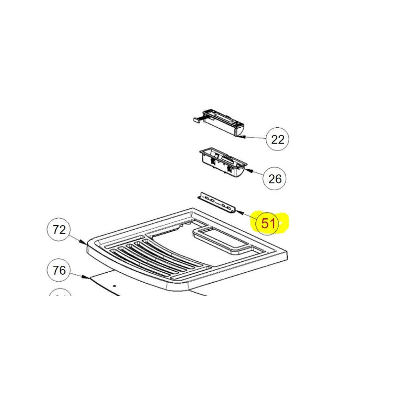 Staffa supporto zincata Dahiana La Nordica Extraflame