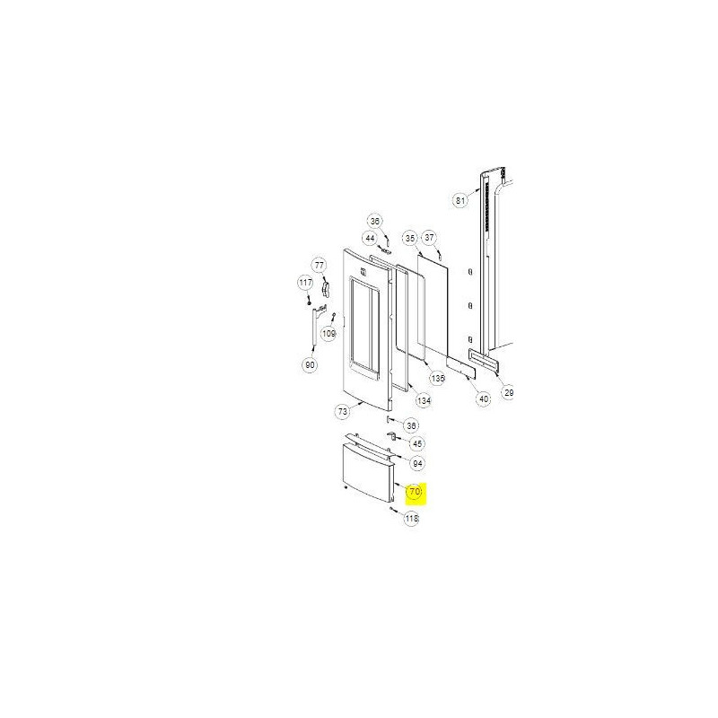 Door Bordeaux Dahiana La Nordica Extraflame