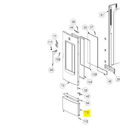 Door Bordeaux Dahiana La Nordica Extraflame