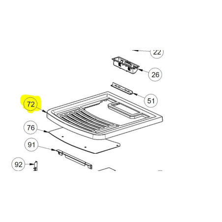 Copertura In Ghisa Nera Dahiana La Nordica Extraflame