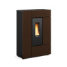 Gabriella Plus stufa a pellet bronzo ermetica 8 Kw La Nordica Extraflame