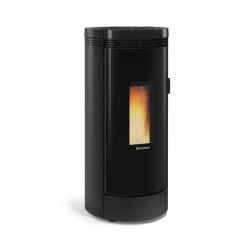Debby plus evo stufa a pellet nero ermetica 9 kw La Nordica Extraflame - Info in negozio